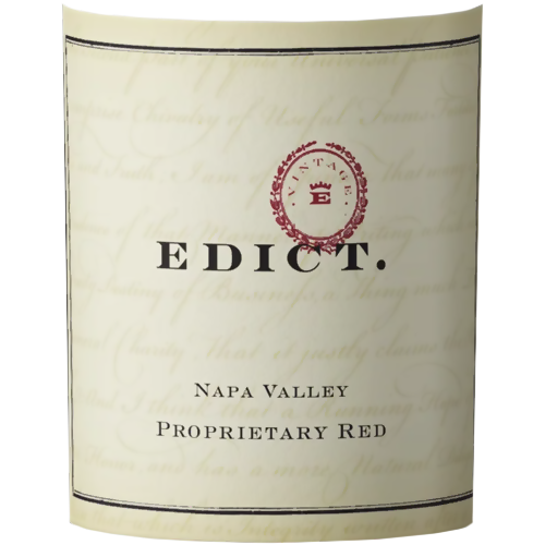 2023 Edict Napa Valley Proprietary Red 750ML