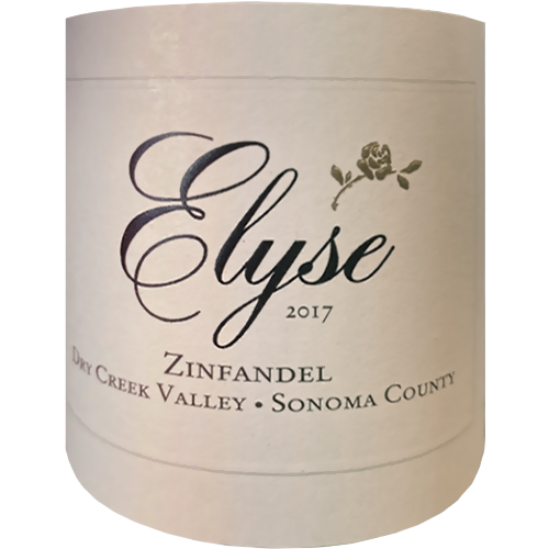 2017 Elyse Zinfandel Dry Creek Valley Sonoma County 750ML