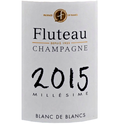 2015 Champange Fluteau Blanc de Blancs Millésime Extra Brut 750ML