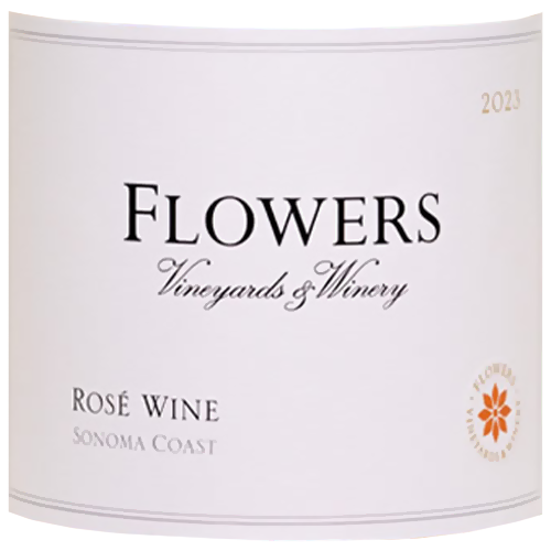2023 Flowers Sonoma Coast Rose 750ML