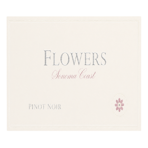 2023 Flowers Pinot Noir, Sonoma Coast 750ML (94 Points - Jeb Dunnuck) label