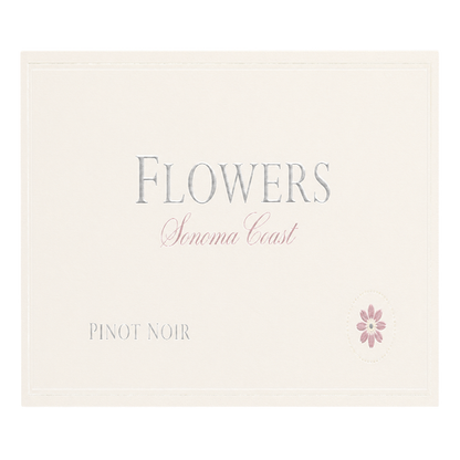 2023 Flowers Pinot Noir, Sonoma Coast 750ML (94 Points - Jeb Dunnuck) label