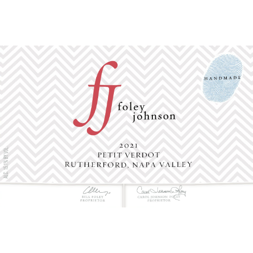 2021 Foley Johnson Handmade Petit Verdot, Rutherford 750ML