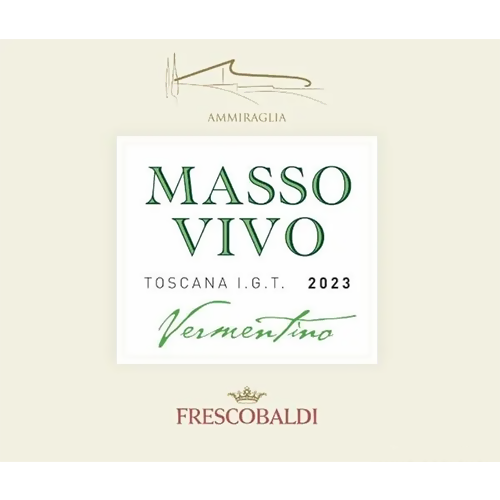 2023 Marchesi Frescobaldi Tenuta Ammiraglia 'Massovivo' Vermentino, Toscano IGT 750ML