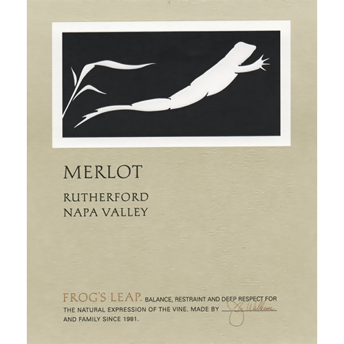 2022 Frogs Leap Rutherford Merlot 750ML (92 Points - James Suckling)
