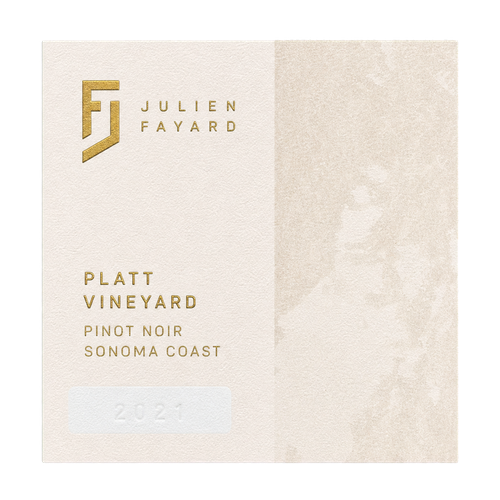 2021 Fayard Platt Sonoma Coast Pinot Noir 750ML label