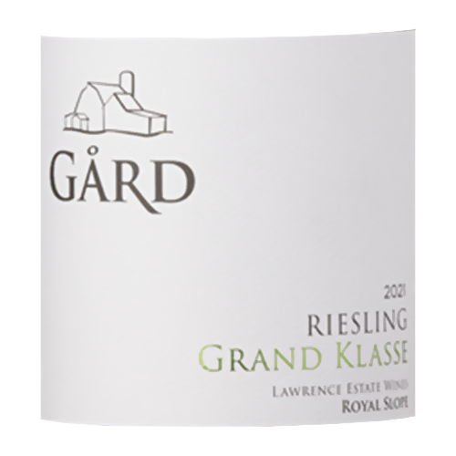 2021 Gård Vintners Grand Klasse Riesling 750ML