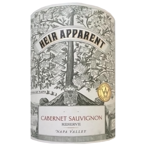 2021 Heir Apparent Cabernet Sauvignon Reserve 750ML (91 Pts. James Suckling)