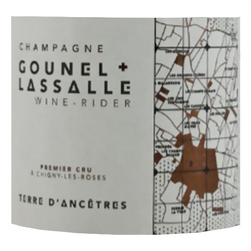 NV Gounel Lassalle Terre d’Ancêtres Brut Nature Chigny Les Rosés Champagne Premier Cru 750ML