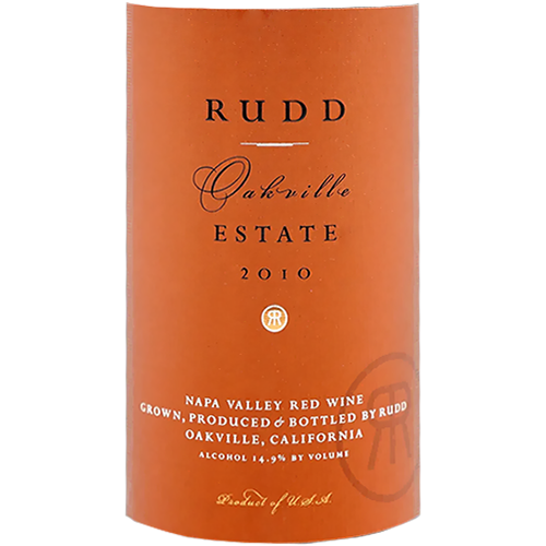 2010 Rudd Oakville Estate Red Wine Napa Valley 750ML