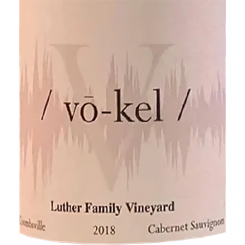 2018 Vokel Luther Family Vineyard Cabernet Sauvignon, Coombsville Napa Valley 750ML