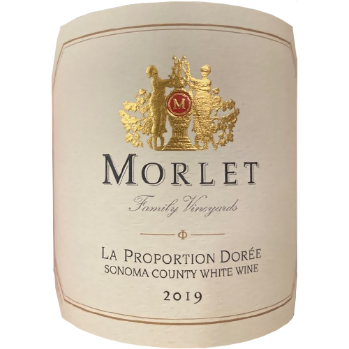 2019 Morlet "La Proportion Dorée" Sonoma County White Bordeaux Blend 1500ML