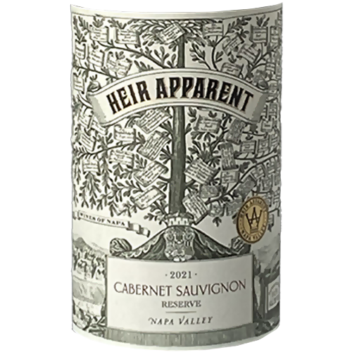 2021 Heir Apparent Cabernet Sauvignon Reserve, Napa Valley 750ML