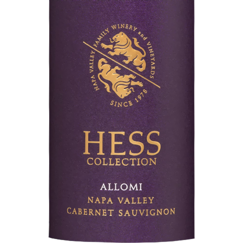 2022 Hess Collection Napa Valley Allomi Vineyard Cabernet Sauvignon 750ML