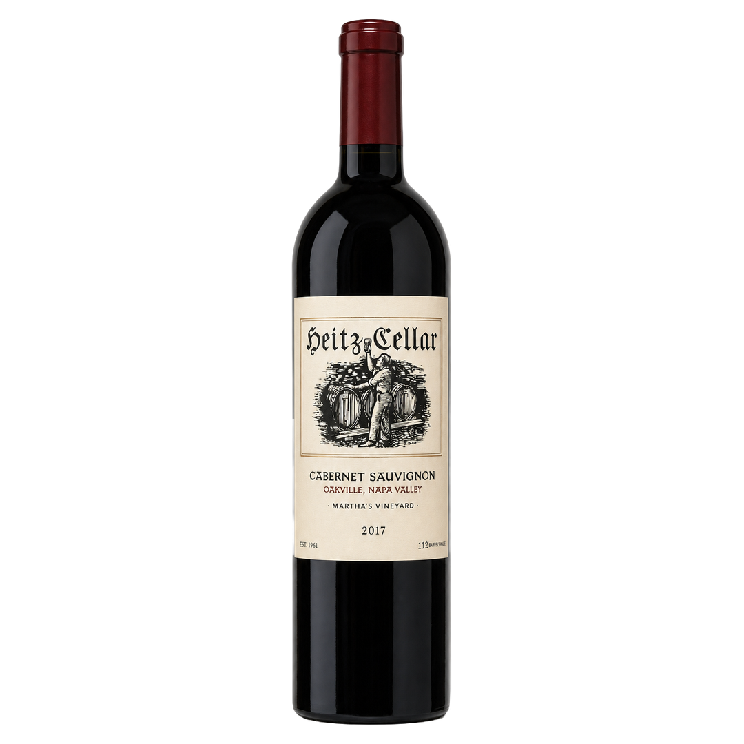 2017 Heitz Cellar Cabernet Sauvignon Martha’s Vineyard, Napa Valley 750ML (95 Pts. Robert Parker)