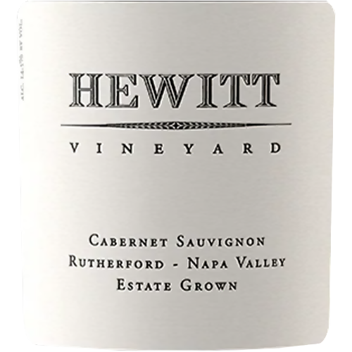 2018 Hewitt Cabernet Sauvignon, Rutherford 750ML (96 Pts. James Suckling)