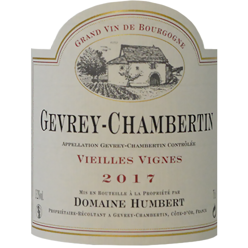 2017 Humbert Gevrey Chambertin Vieilles Vignes 750ML