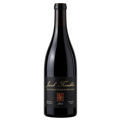 2012 Jacob Franklin Napa Cabernet Sauvignon 750ML