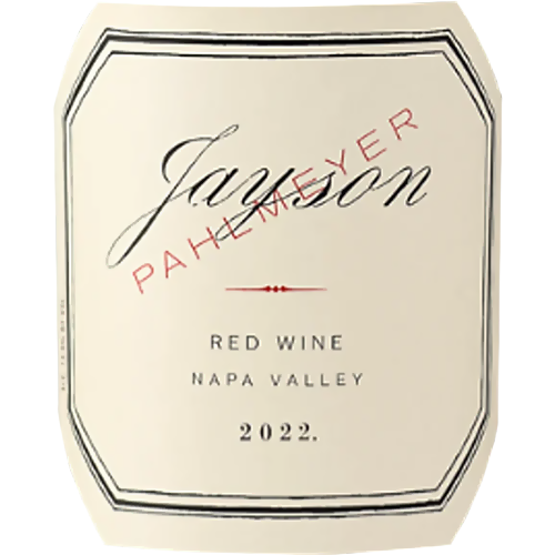 2022 Jayson by Pahlmeyer Red Blend, Napa Valley 750ML (93 Points - Decanter)