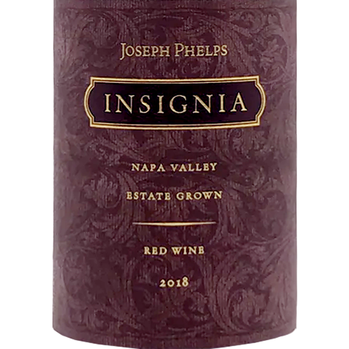 2018 Joseph Phelps Insignia 750ML (99 Points, James Suckling)