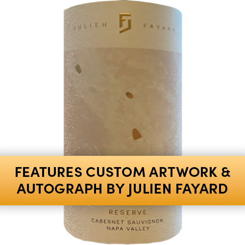 2021 Julien Fayard Reserve Cabernet Sauvignon 1500ML - Limited edition bottle signed by Julien Fayard