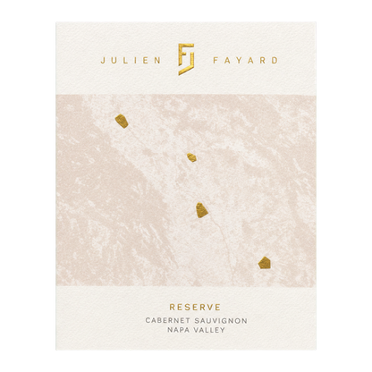 2022 Julien Fayard Reserve Cabernet Sauvignon, Napa Valley 750ML (94 Points - Antonio Galloni) label