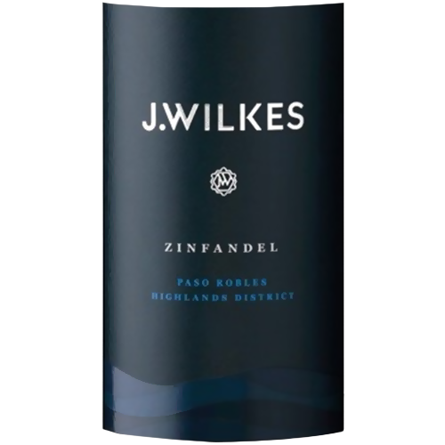 2022 J. Wilkes Zinfandel, Paso Robles Highlands District 750ML