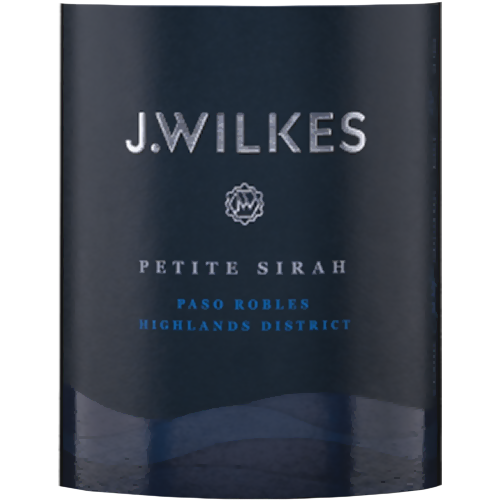 2021 J. Wilkes Petite Sirah, Paso Robles Highlands District 750ML