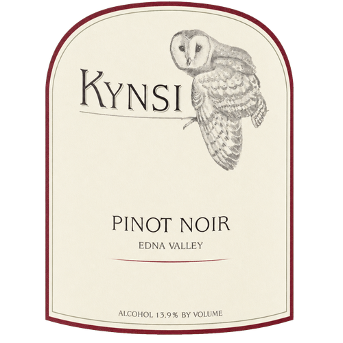 2022 Kynsi Winery Pinot Noir, Edna Valley 750ML label