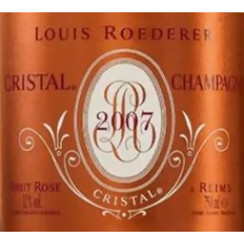 2007 Louis Roederer Cristal Rose 750ML