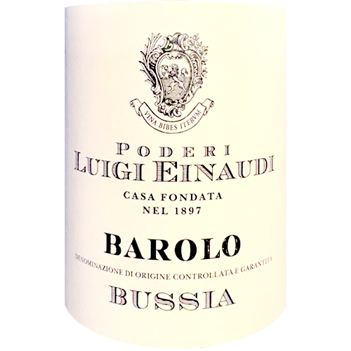 2019 Luigi Einaudi "Bussia" Barolo 750ML