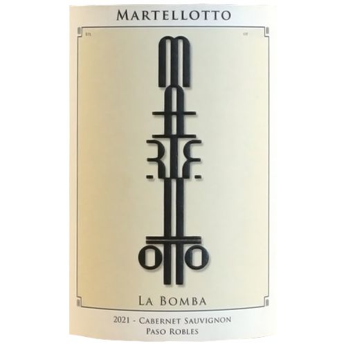 2021 Martellotto Cabernet Sauvignon La Bomba Paso Robles 750ML