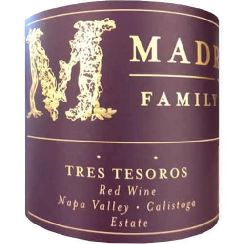 2019 Madrigal Tres Tesoros Red Blend, Napa Valley 750ML