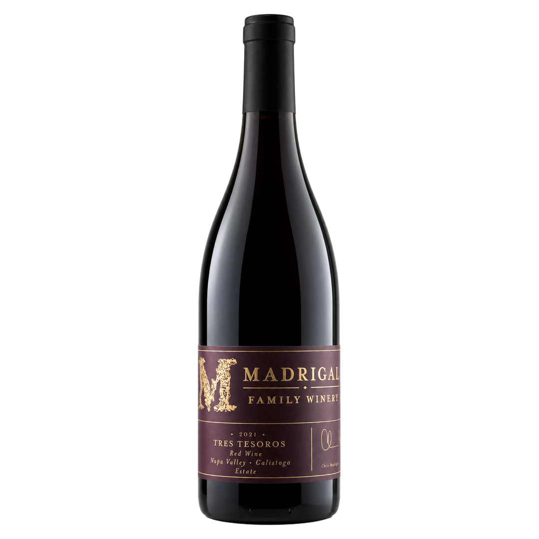 2021 Madrigal Family Winery Tres Tesoros Estate Red Blend, Calistoga 750ML