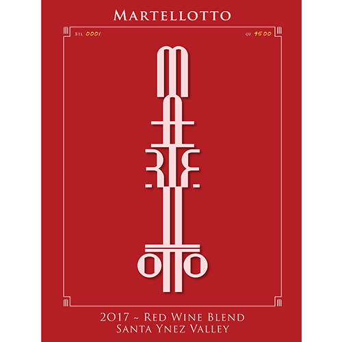 2017 Martellotto Proprietary Red, Santa Ynez 750ML