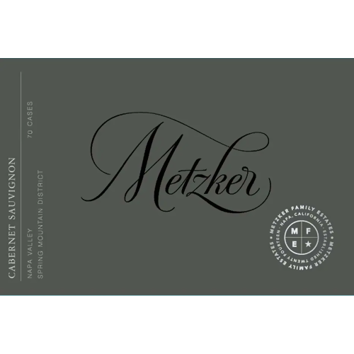 2017 Metzker Cabernet Sauvignon, Spring Mountain 750ML
