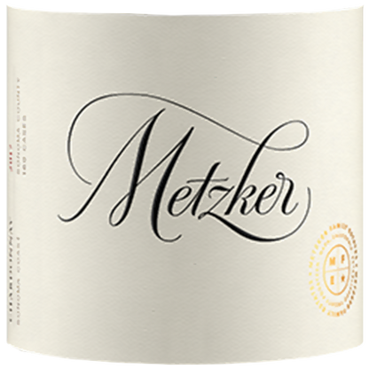 2017 Metzker Chardonnay, Sonoma Coast 750ML