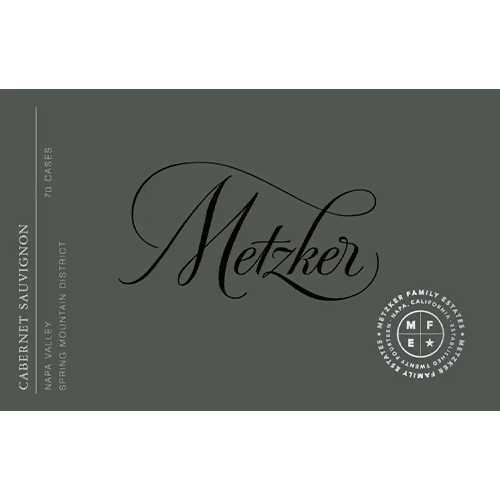 2018 Metzker Cabernet Sauvignon, Spring Mountain, Napa Valley 1500ML