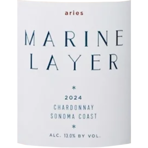 2024 Marine Layer ARIES Chardonnay, Sonoma Coast 750ML