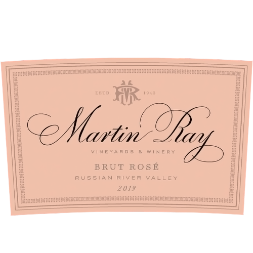 2019 Martin Ray Russian River Brut Rose 750ML (91 Points - Jeb Dunnuck)