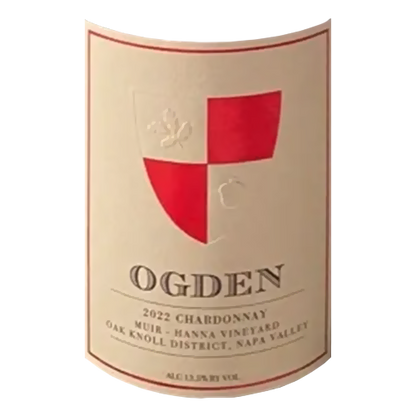 2022 Ogden Chardonnay, Muir-Hanna Vineyard, Oak Knoll 750ML