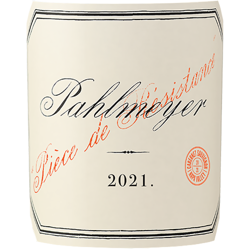 2021 Pahlmeyer "Pièce de Résistance" Cabernet Sauvignon 750ML