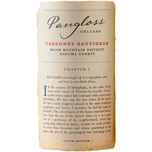 2019 Pangloss Cabernet Sauvignon, Moon Mountain District 750ML