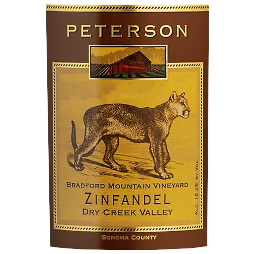 2020 Peterson Bradford Mountain Estate Vineyard Zinfandel 750ML