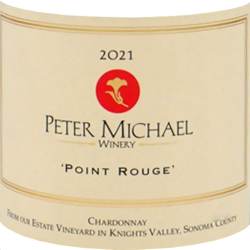 2021 Peter Michael 'Point Rouge' Chardonnay, Knights Valley 750ML (100 Points)