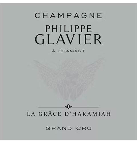 NV Champagne Philippe Glavier Blanc de Blancs La Grâce d’Hakamiah Extra Brut NV (Disg. March 2024) 750ML