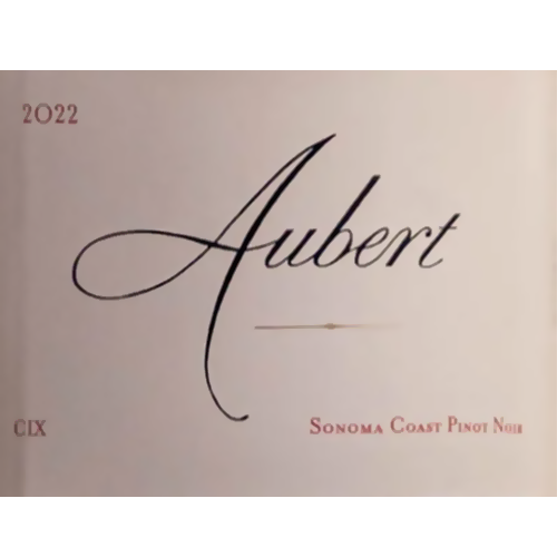 2022 Aubert Vineyards Pinot Noir CIX Vineyard 1500ML (99 Points - James Suckling, 97 Points - Wine Advocate)
