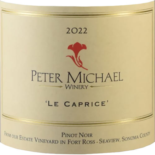 2022 Peter Michael Le Caprice Sonoma Coast Pinot Noir 750ML