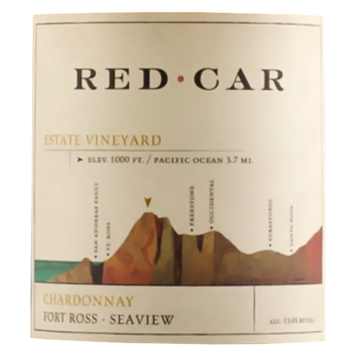 2020 Red Car Estate Vineyard Chardonnay Fort Ross-Seaview 750ML