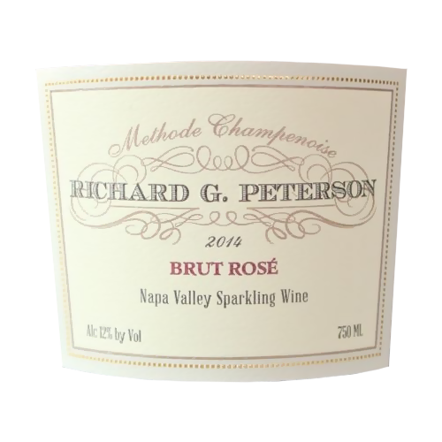 2016 Richard G. Peterson Sparkling Brut Rose Yountville 750ML (92 Points - James Suckling)